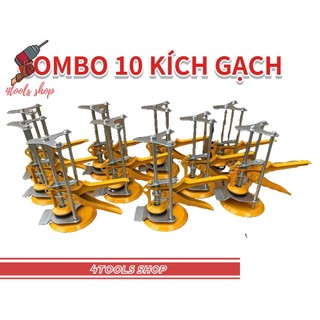 [Loại TO DÀY] Combo 10 kích nâng gạch ốp lát tường , con đội kê gạch men ốp tường 3 trụ