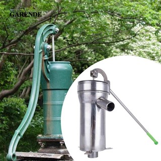 Máy bơm giếng bằng tay Garende Thép không gỉ hiện đại cho bình hút giếng sâu 10M cho sân sau ngoài trời Ao nước ngầm sân vườn