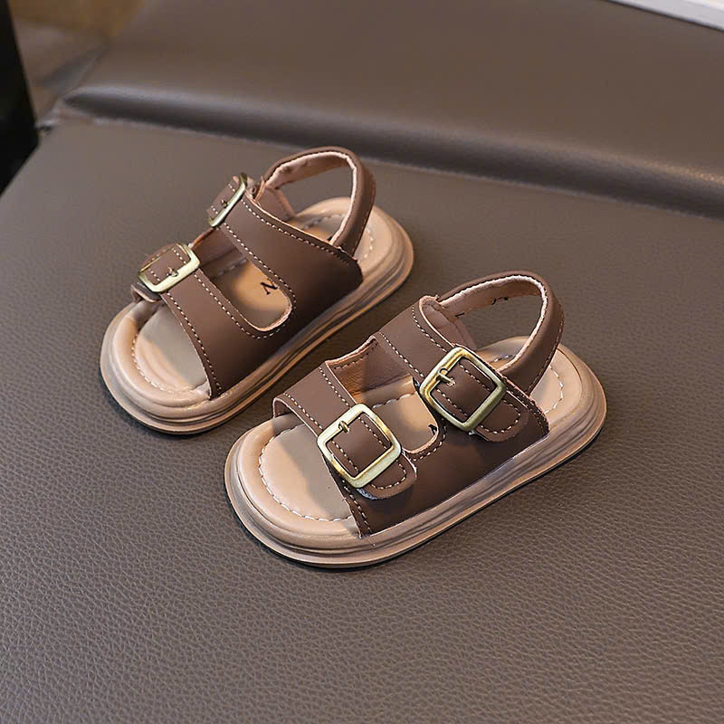 ( hàng sẵn ) sandal cho bé trai dép quai hậu cho bé gái 2 quai êm chân cho bé từ 6m chống trượt 2810 ( ảnh thật )