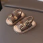 sandal cho bé trai dép quai hậu cho bé gái 2 quai êm chân cho bé từ 6m chống trượt 2810 ( ảnh thật )