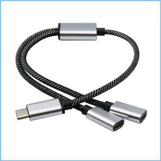 EZ Compact USB C Male to Double USB C Female Splitter Cable Tốc độ dữ liệu 480Mbps