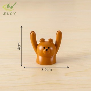 [ELOY] Hoạt Hình Dễ Thương Thiết Kế Động Vật Giá Đỡ Tin Nhắn Kẹp Ảnh Đứng Thẻ Truyền Cảm Hứng Bàn Trang Trí Phụ Kiện Thủ Công Tra VN