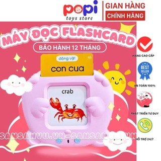 Máy Đọc Thẻ Tiếng Anh – Flashcard Song Ngữ Anh-Việt Giáo Dục Sớm Cho Bé, Loại 1, 224 Từ Vựng