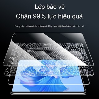 Kính cường lực iPad HD hộp dán không bụi cho Gen 5 6 7 8 9 10 11 Mini 4 5 6 7 Air 3 4 5 6 7 Pro 10.5 11 13