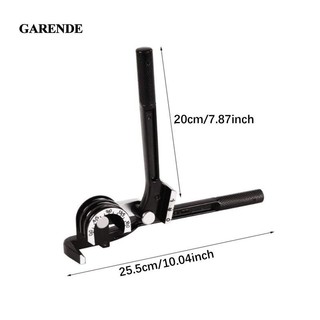 Garende Pipe Bender Công cụ uốn ống nước Máy uốn ống đồng ba rãnh chuyên nghiệp để làm lạnh Cải thiện nhà bằng đồng thau
