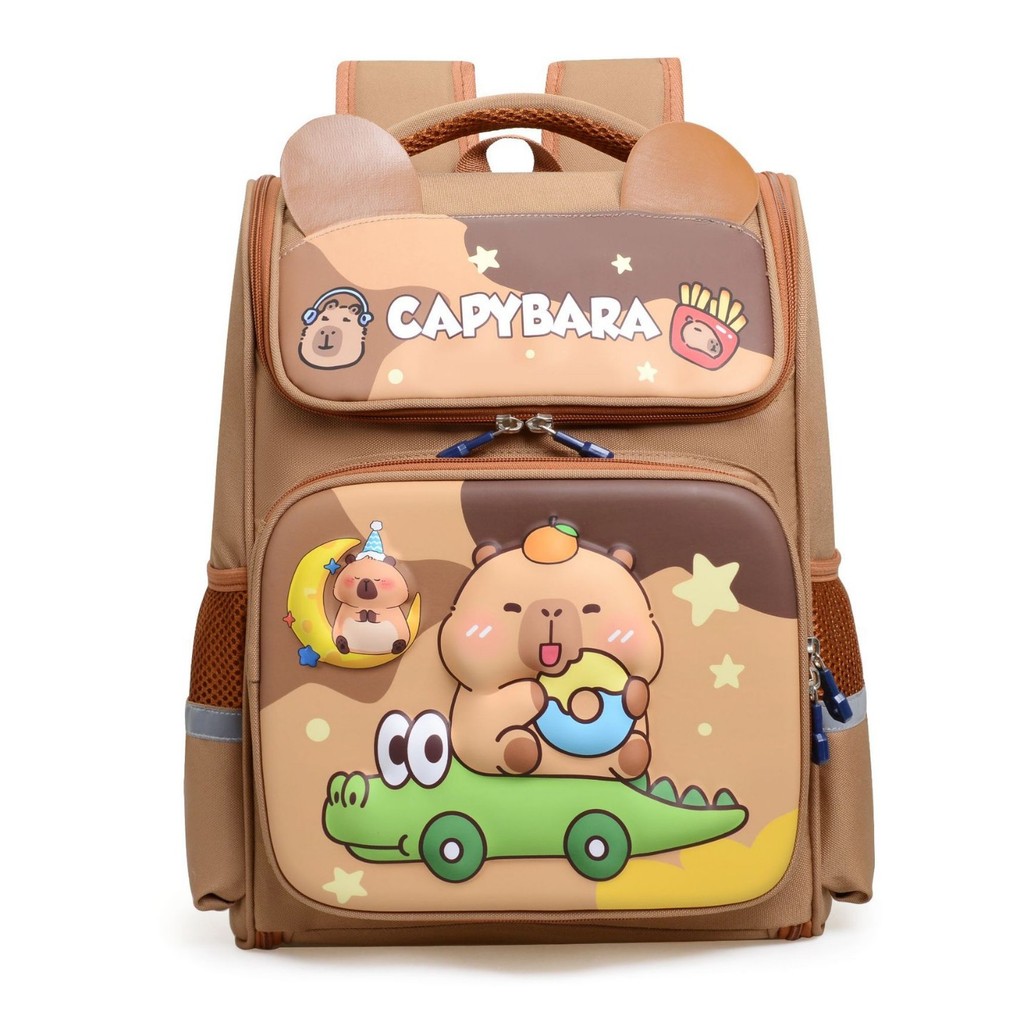 Ba lô Capybara YT2 dành cho học sinh tiểu học Nhẹ Dung tích lớn Túi đi học trẻ em TY2