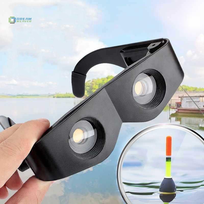 [Dream] Kính câu cá tập trung có thể điều chỉnh ống kính, không tay, đeo được cho rạp chiếu phim TV