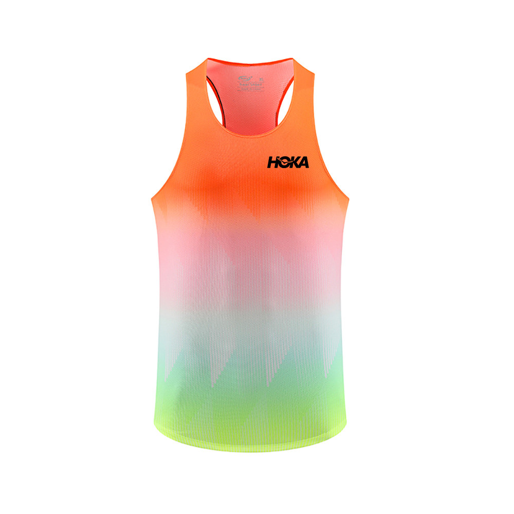 Áo Vest thể thao thoáng khí không tay cho cặp đôi mùa hè Marathon chạy bộ nhanh khô