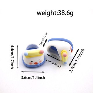Giày Búp Bê YSANH, Giày Búp Bê Làm Bằng Tay 20cm, Phụ Kiện Búp Bê Hoạt Hình Cotton Động Vật Mini Giày Sinh Nhật