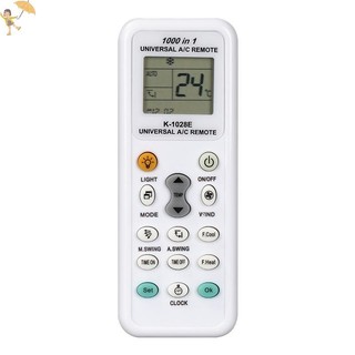 [Gou] Đa Năng K-1028E Tiêu Thụ Điện Năng Thấp 1000 Trong 1 Điều Hòa Không Khí Điều Khiển Từ Xa LCD A / C Điều Khiển Từ Xa VN