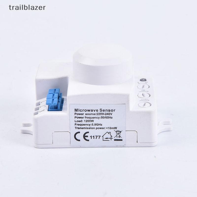 Trailblazer Lò Vi Sóng Cảm Biến 5.8ghz HF 220V LED 360 Độ Radar Cơ Thể Cảm Biến Chuyển Động Mới