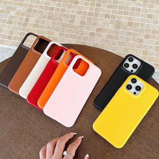 Ốp Điện Thoại Da Đơn Giản Cho Xiaomi 15 Pro 14 Pro 13 Pro 12 12X 12S Poco X6 X5 F6 F5 Pro F3 F2 Pro X3 GT X2 5G 4G Da PU Thời Trang Vỏ Mềm Chống Rơi Chống Sốc