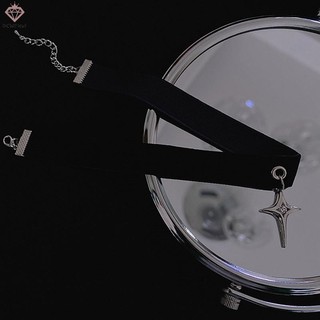 [Pcwkkef] Vòng Cổ Choker Thời Trang Phong Cách Hàn Quốc Dành Cho Nữ Vintage Gothic Xương Đòn Dây Chuyền Mặt Trăng Cô Gái Cổ Trang Sức Phụ Kiện Mới