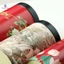< Beartwo > Hộp trà thiếc rỗng Hộp trà lưu trữ gia đình Nồi trà di động Nồi kín Phòng khách Bàn cà phê Phụ kiện trang trí Đẹp