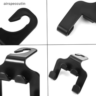 Airpeccutin Ghế Ô Tô Tựa Đầu Móc Móc Treo Đen Lưu Trữ Tổ Chức Đa Năng Cho Túi Xách Ví Áo Khoác Phù Hợp Với Đa Năng Xe Ô Tô Giá Đỡ EN