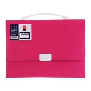 Cặp bìa File 7 ngăn Deli 38125. -