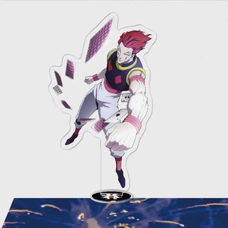 Mô hình Standee Hunter X Hunter Hisoka Anime Figure Acrylic Anime Manga Phụ kiện trang trí để bàn góc học tập