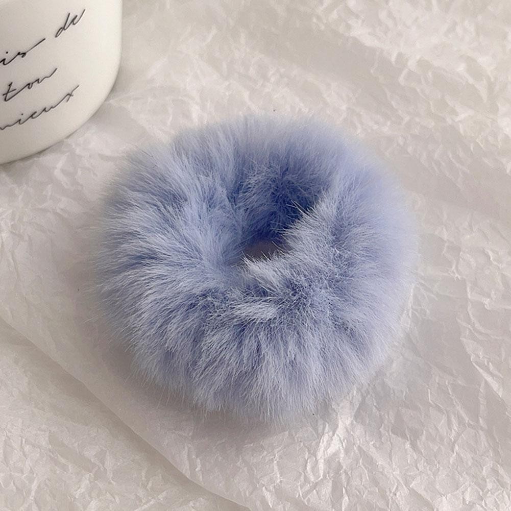 Sang Trọng Ruột Lớn Vòng Tóc Đơn Giản Đầu Đàn Hồi Scrunchie Ban Nhạc Phụ Kiện Tóc