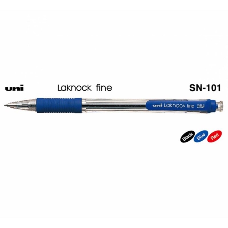 Bút bi Nhật Bản Mitsubishi Uni Lacknock SN101.