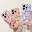 Dành Cho Xiaomi Redmi Note 14 Ốp điện thoại Hoa Thời Trang Bướm Silicon Mềm TPU Ốp điện thoại Cho Redmi Note 14 Ấn Độ 4G Coque
