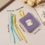 Ví đựng tiền xu CPINCP, Ví Polyester đa chức năng, thiết kế có móc khóa Túi đựng chống sốc màu kẹo