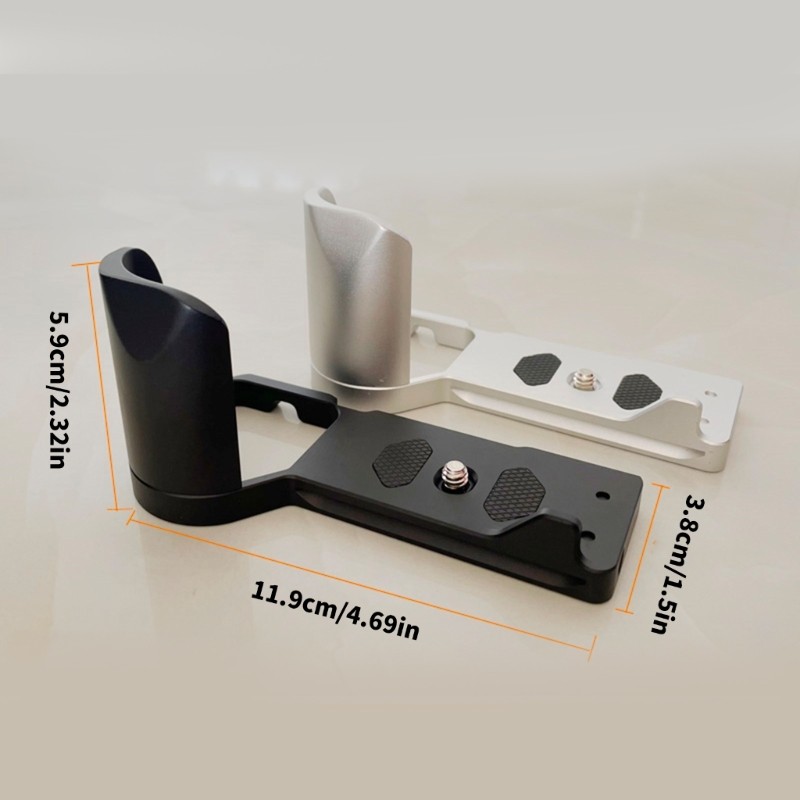 Tấm giá đỡ bằng nhôm Bang L Rlease nhanh và nhẹ cho ZV E10 với nhiều cổng mở rộng