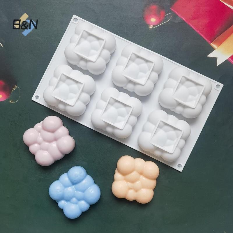 Khuôn làm bánh hình đám mây B & N được sử dụng để nướng đồ thủ công DIY Nến xà phòng Dụng cụ trang trí Làm quà tặng sinh nhật.
