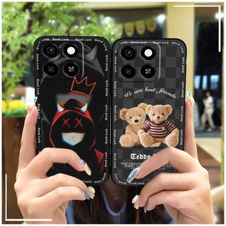 Ốp điện thoại TPU bền cho ZTE Blade A35/A55, bọc toàn bộ, thiết kế hoạt hình, chống sốc, chống bụi, chống va đập, bảo vệ thời trang