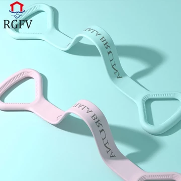 RGFV 8 ký tự Kéo, Thiết bị tập thể dục Dây kháng lực Tập thể dục Dây kéo 8 xương Kéo, Dây di động Dây kéo tập thể dục Dây kháng lực Hình 8 Kéo Yoga Phụ trợ