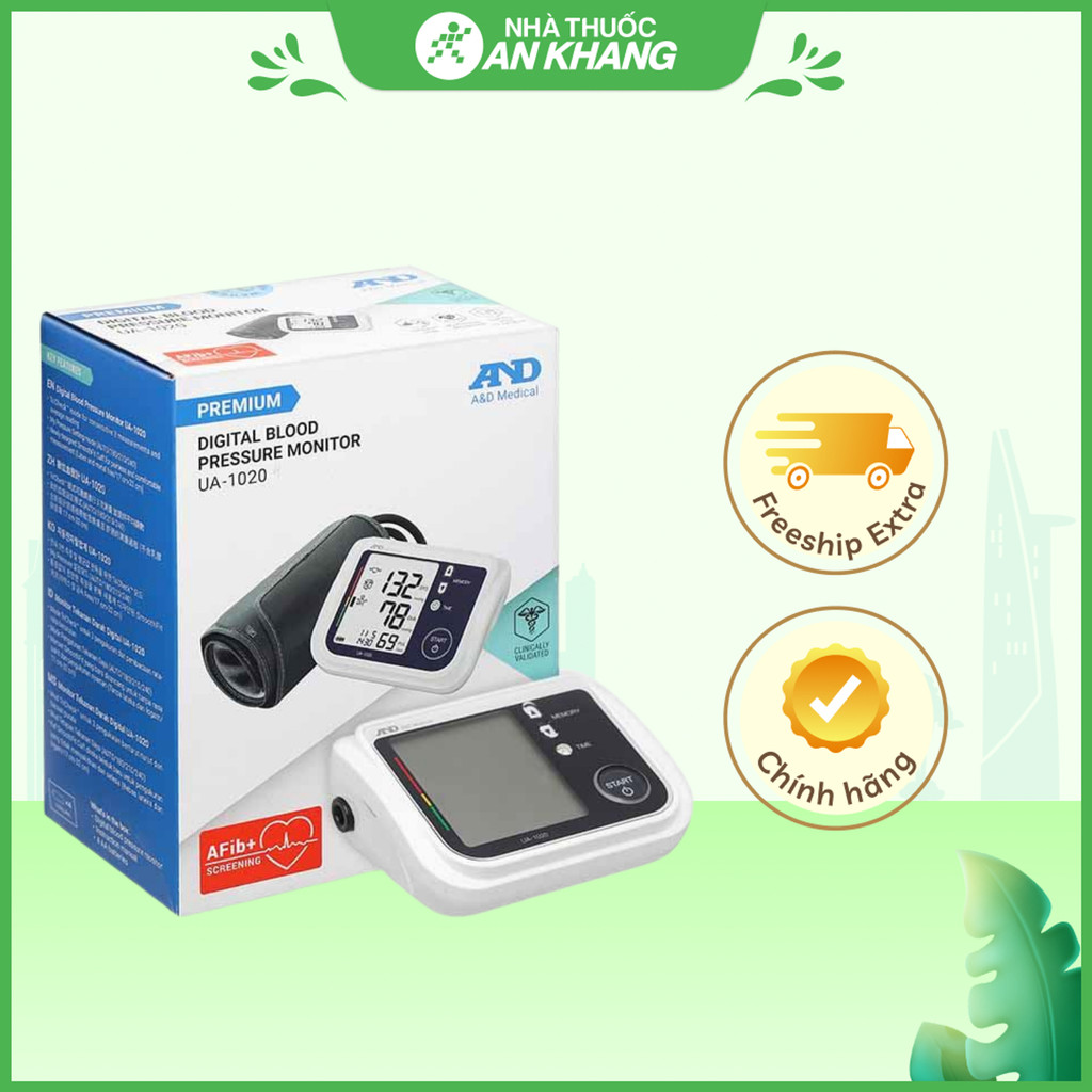Máy đo huyết áp bắp tay AND UA-1020