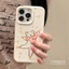 ibumpers Ốp Điện Thoại iPhone Họa Tiết Gấu Ba Lê Dễ Thương Cho IPhone 16 15 14 12 13 11 Pro Max IP 7 8 Plus X XS XR Ốp Lưng Ống Hút Lúa Mì Phân Hủy Thân Thiện Với Môi Trường