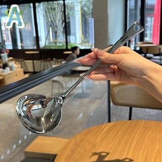 [ELOY] Thìa Inox Tay Cầm Dài Thìa Canh Cho Lẩu Muỗng Rây Rây Nhà Bếp Bộ Đồ Ăn Nấu Ăn Dụng Cụ Thiết Yếu VN