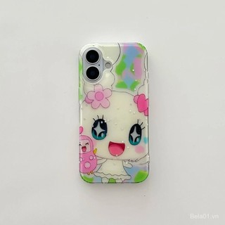Ốp điện thoại tương thích với iPhone IMD hai lớp Tamagotchi Sweetheart cho iPhone 16/15/14/13 Pro, 12/11 Pro, XR/XS, ốp bảo vệ ADVK