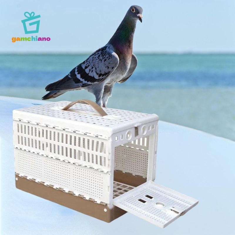 Lồng Bồ Câu Gia Cầm Lồng Chim Dù Lồng Gấp Thú Cưng Chim Bay Hộp Động Vật Nhỏ Bồ Câu Huấn Luyện Lồng Cho Vận Chuyển Tàu Sân Bay