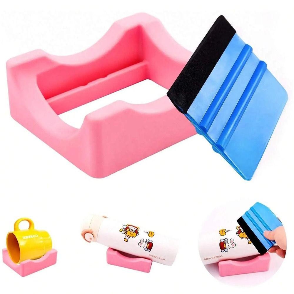 Giá đỡ ICUCKO bằng silicon chống trượt, có khe cắm tích hợp, dùng cho cốc nhỏ