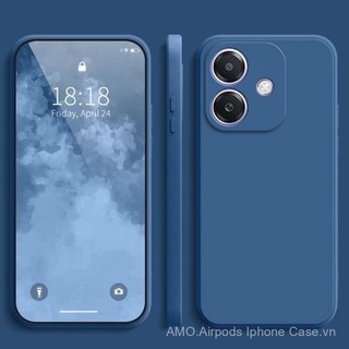 Ốp lưng OPPO A3X A3, màu sắc đồng nhất OPPO A3 / A3X, ốp bảo vệ silicone chống rơi đơn giản màu sắc đồng nhất YT
