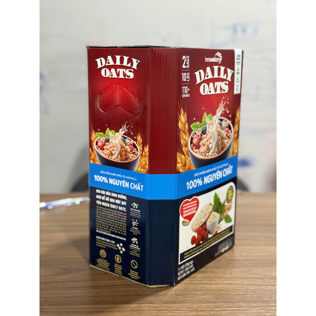 Daily Oats Úc 4.5kg - Lựa Chọn Hàng Đầu Cho Chế Độ Ăn Eat Clean