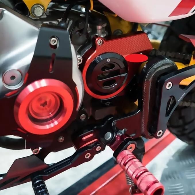 Thích hợp cho HONDA CT125 Sửa đổi Vỏ bảo vệ dây chuyền phía trước trục trước Vỏ bảo vệ trang trí