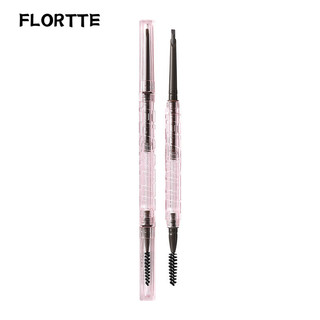 FLORTTE Bút chì kẻ mày nhỏ Machete Phấn bút chì kẻ mày dành cho nữ Chống thấm nước và lâu trôi Người mới bắt đầu Dễ dàng tô màu Bút chì kẻ mày cực mỏng