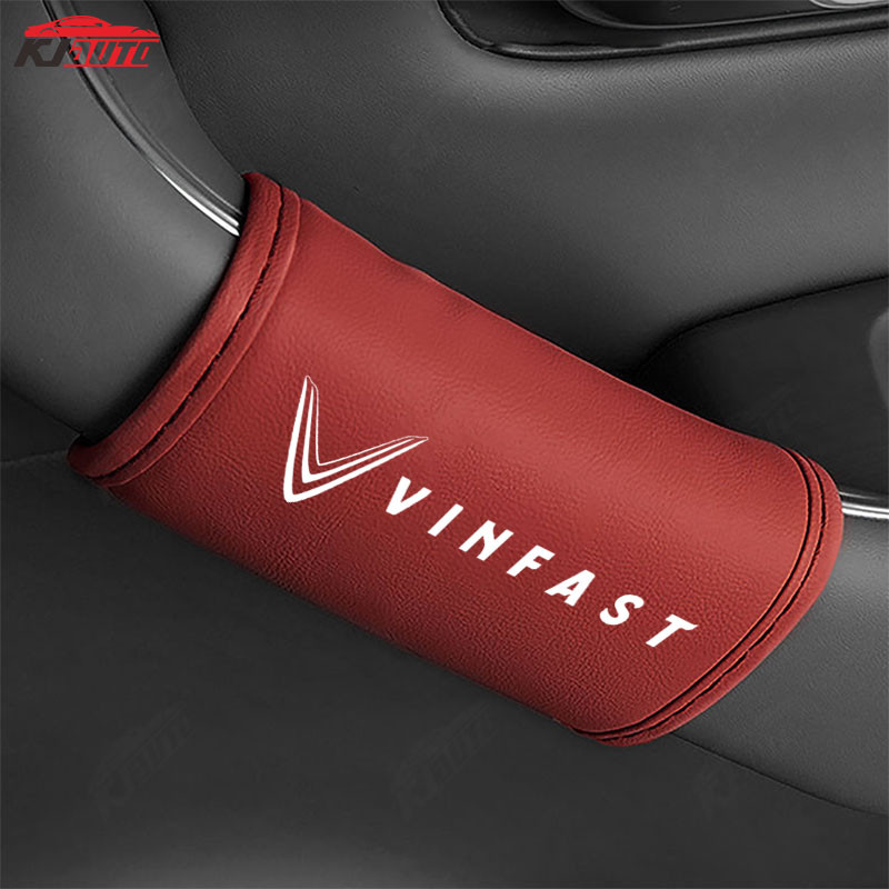Vinfast Nội Thất Ô Tô Tay Nắm Cửa Bao Da Chống Trầy Xước Và Vết Bẩn Phụ Kiện Cho VF 8 VF 9 VF E34 Lux A Fadil President SA VF E34