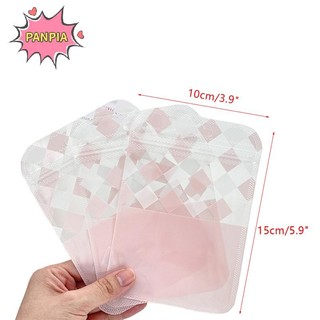 Pnpia 10 Chiếc Túi Tự Dính Thẻ Vuông Tài Khoản Tay Chất Liệu Giấy Bao Bì Túi Quà Tặng Kẹo Bao Bì Túi Boutique
