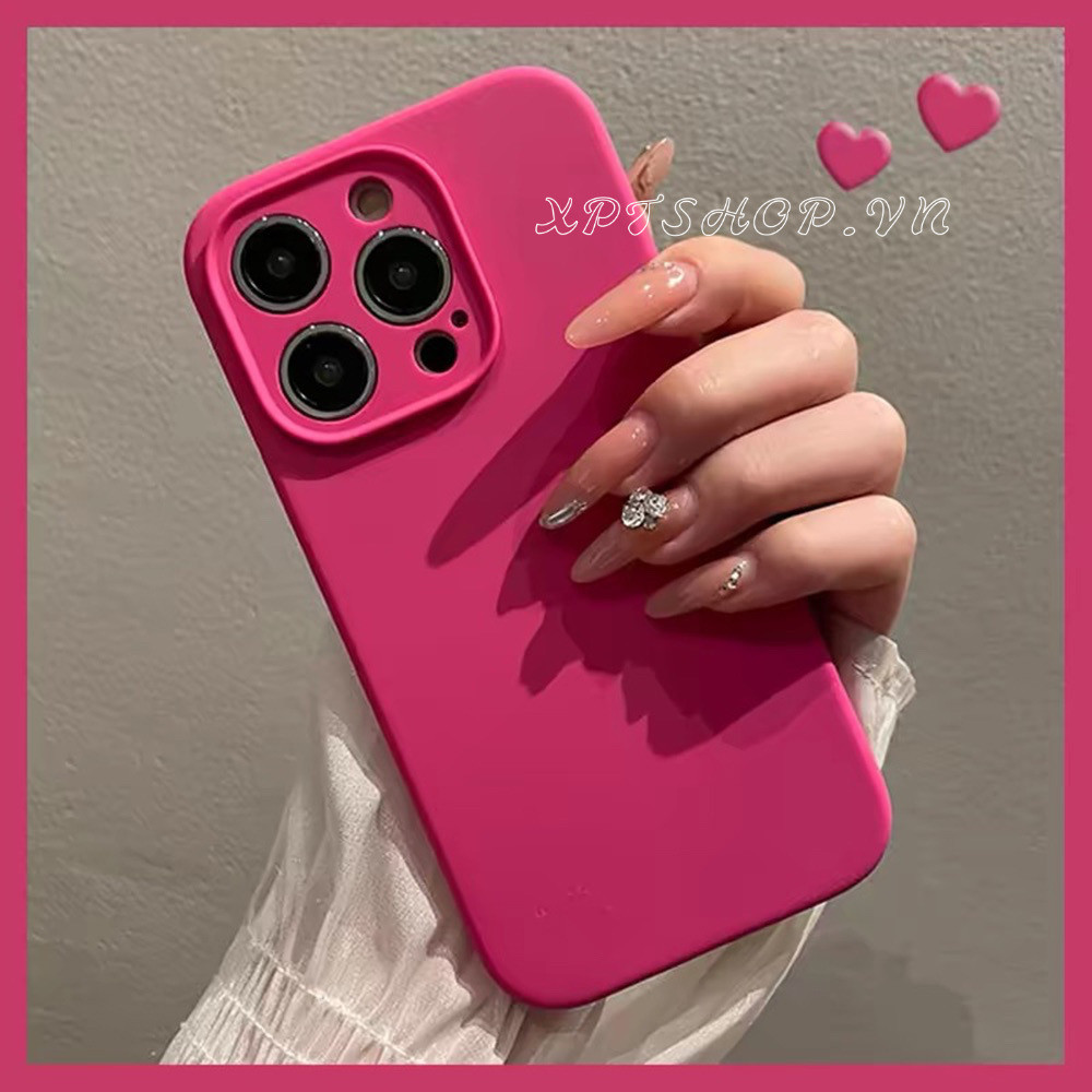 Pitaya Liquid Silicone Bảo Vệ Ống Kính Chính Xác Ốp Điện Thoại Cho iPhone 17 Pro Max 16 Plus 15 14 13 12 Vỏ Bảo Vệ Chống Sốc