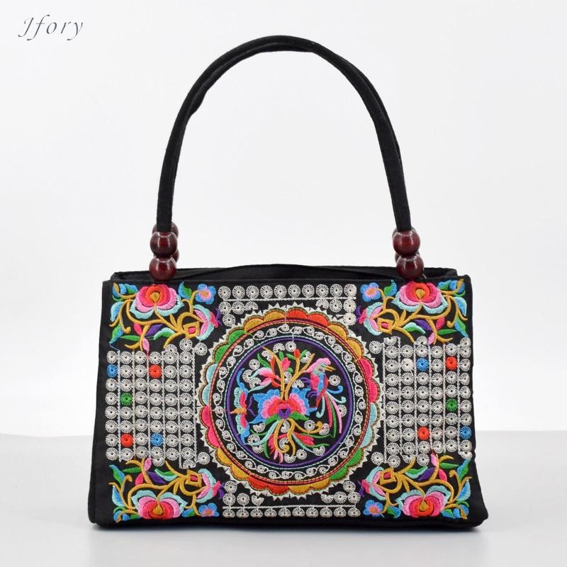 Hộp đựng đồ du lịch Jfory Tote Túi xách thêu cho công việc khách sạn
