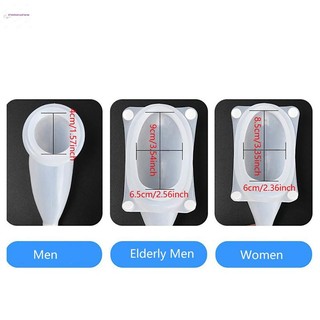 COD Túi Đựng Nước Tiểu Protable Nam Nước Tiểu Silicon Phễu Nước Tiểu Có Thể Tái Sử Dụng Mới