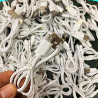 Dây cáp sạc USB màu trắng Micro/ type C - Dùng cho các dòng máy xông mũi họng, máy hút mũi, máy hâm sữa, túi ủ bình sữa