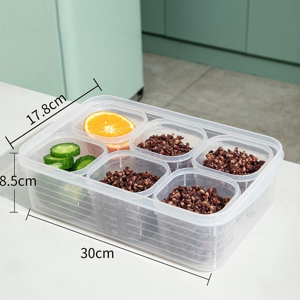 Hộp Bảo Quản Tủ Lạnh JIGK, Kệ Phân Loại Thực Phẩm Đa Năng Giá Sắp Xếp Tủ Lạnh, Bảo Quản Tươi Bền Hộp Bảo Quản Thực Phẩm Có Thể Tái Sử Dụng Nhà Bếp Tổ Chức