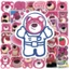 50 Nhãn Dán Sticker Hoạt Hình Gấu Dâu Tây Lotso Bear Toy Story 3