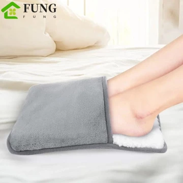 Thảm sưởi chân FUNG, Tấm sưởi chân bằng điện 2 trong 1 sưởi ấm hai mặt, Máy sưởi ấm chân Tiết kiệm điện có thể giặt được Đệm sưởi ấm chân tiện lợi Làm nóng nhanh