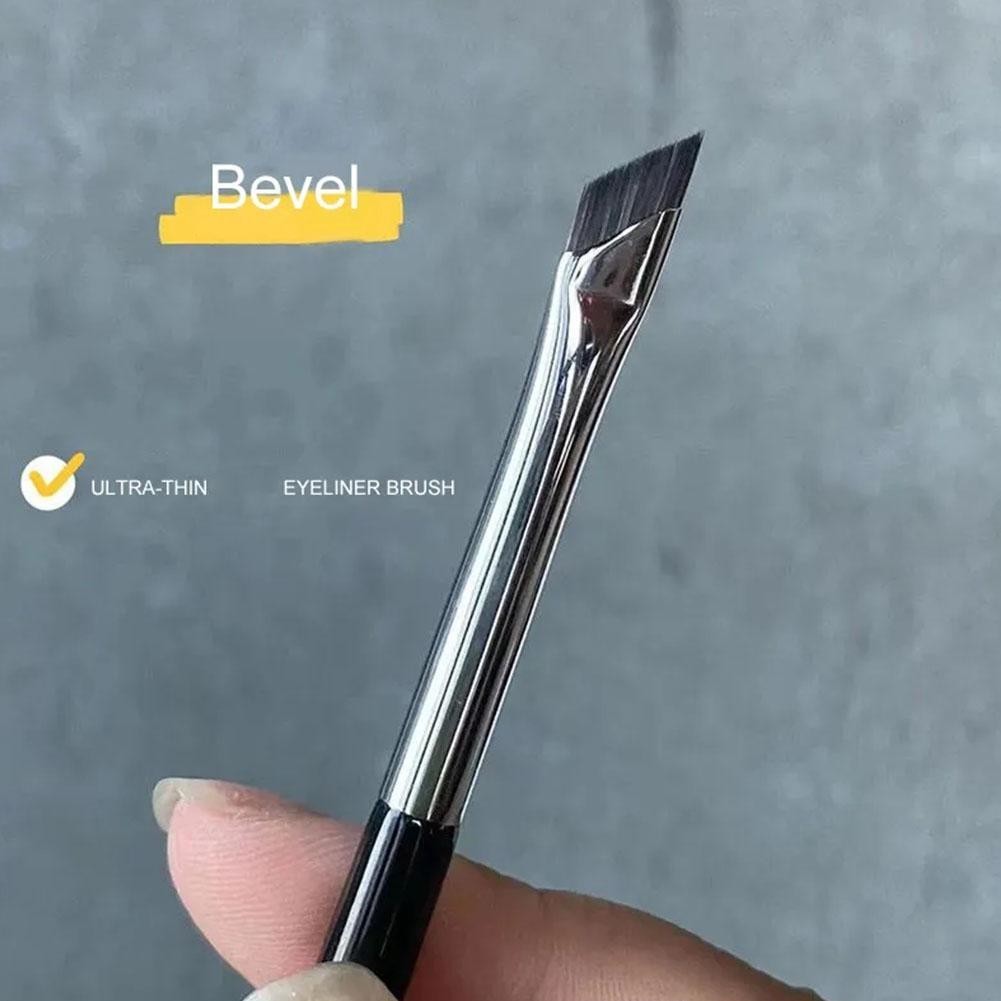 Lưỡi Dao Kẻ Mắt Bàn Chải Siêu Mỏng Góc Mịn Phẳng Lông Mày Trang Điểm Bàn Chải Mắt Bàn Chải Chính Xác I8l5