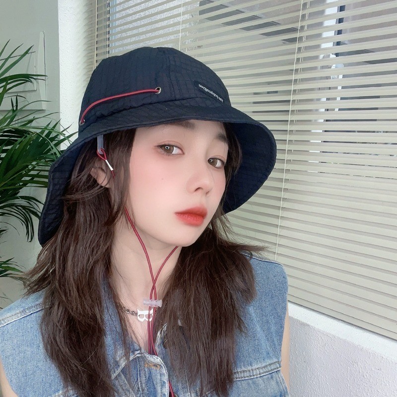 Mũ Xô Che Nắng Rộng Vành Nhanh Khô Phong Cách Thường Ngày Dây Rút Cắm Trại Lưu Vực Mũ MBK1010